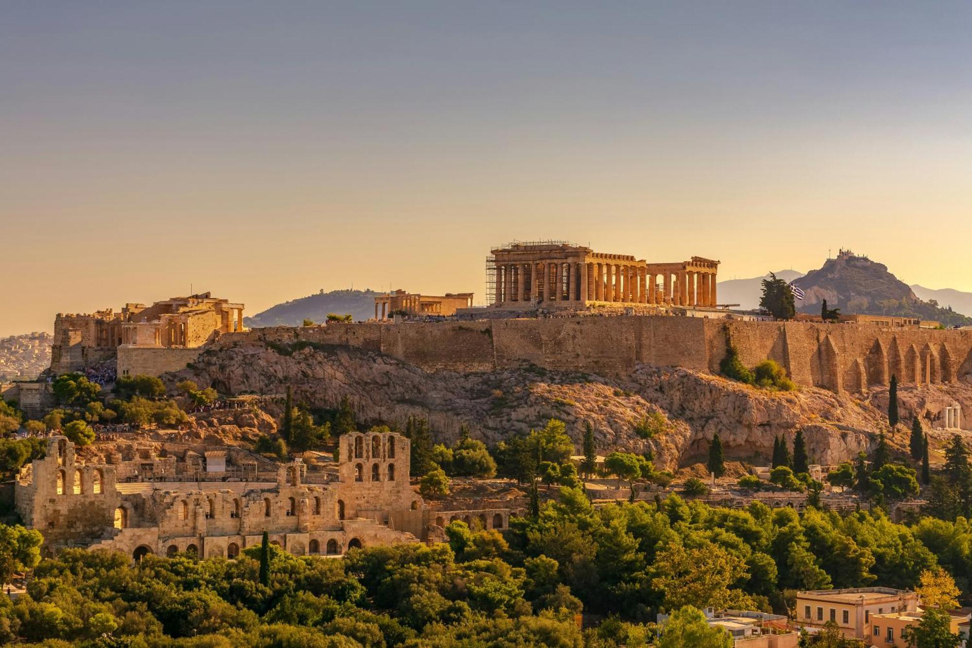 3Sights Rooftop Suite - Parthenon Viewpoint Aten Exteriör bild